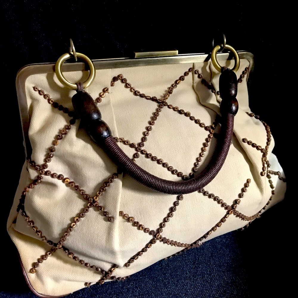 Nine West Shoulder Bag Cream/Brown